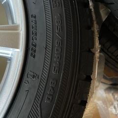 185/60/15ホイール・スタッドレス4本セット　アクア等