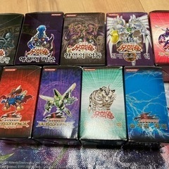 遊戯王 韓国版 9box 全て未開封品 全310パック