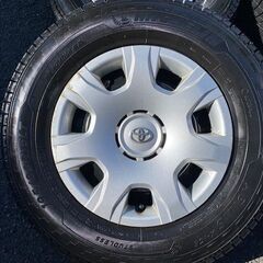 2021年製 バリ山 スタッドレス ハイエース、レジアスエース純正 15インチ