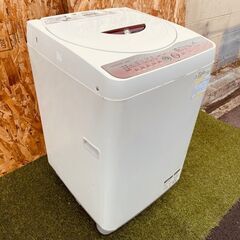 り こ★ 11718 SHARP 一人暮らし洗濯機 2012年製 6.0kg 🚗2月23、25、26
