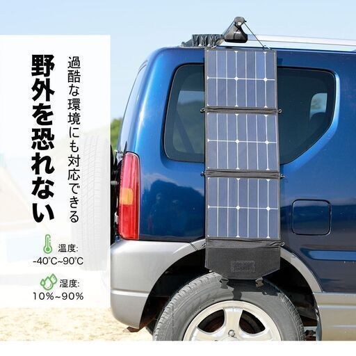 ⑨【処分価格】新品　ソーラーパネル45Wh