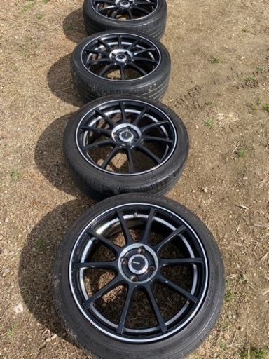 タイヤ、ホイール 軽量 エンケイ VIGOROSO 17×7J+53 100 4H