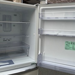 RKGRE-083】特価！三菱/335L 3ドア冷凍冷蔵庫/MR-C34C-W/中古品/2018年