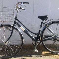 通学用 WISLEY 27インチ LEDオートライト 外装6段変速 BAA