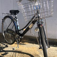 通学用 WISLEY 27インチ LEDオートライト 外装6段変速 BAA