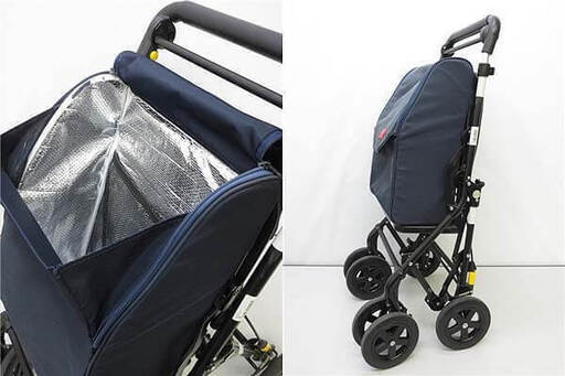 ss4707 象印ベビー シルバーカー ウィズワンA 紺 取扱説明書付き