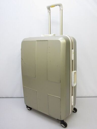 ss4709　イノベーター　スーツケース　ゴールド系　大型　ハードキャリー　innovator　TSAロック　カードキー　4輪キャスター　Lサイズ　旅行バッグ　キャリーバッグ　トラベル　かばん　鞄　長期旅行