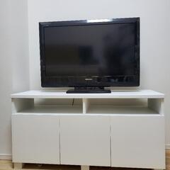 テレビ(東芝 32型液晶テレビ)　テレビ台セット