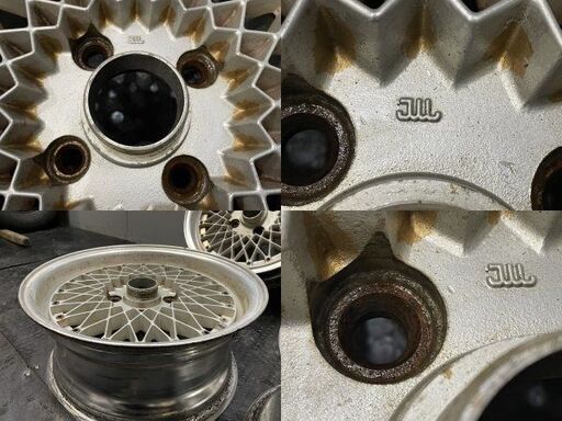 旧車ホイール Speed star Hart スピードスター 15インチ 4本 6.5  