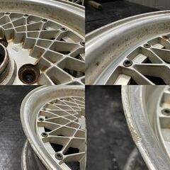 旧車ホイール Speed star Hart スピードスター 15インチ 4本 6.5J4HPCD114.3約+23 当時物 希少　(VHI271)クレジットカード QRコード決済可能