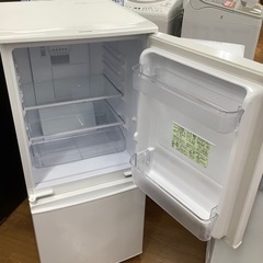 SHARP シャープ 2ドア冷蔵庫 SJ-D14A-W 2015年製【トレファク 川越店】 SHARP (シャープ) 2ドア冷蔵庫 SJ-D14A-W 2015年製 137L｜トレファクONLINE