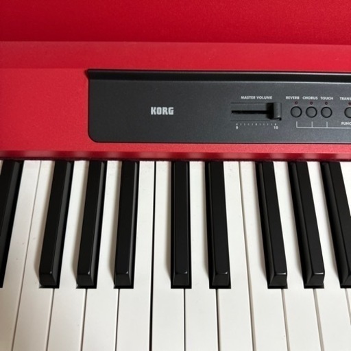 赤い電子ピアノ CASIO カシオ Privia PX-S1100 88鍵 CASIO