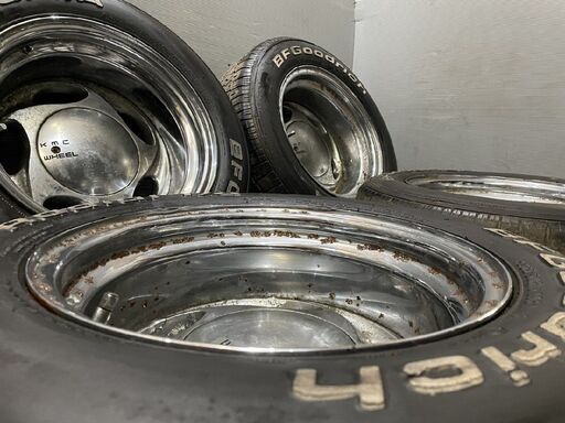 BF Goodrich Radial T/A P265/50R15】夏タイヤ【KMC 15インチ 