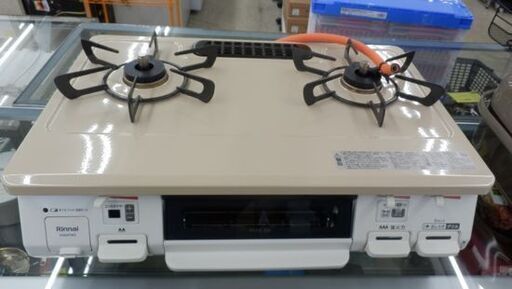 LPガステーブル 2020年製 リンナイ RT64JHR ベージュ グリルきれい目 LPガス ガスコンロ プロパン ガス台 RINNAI 札幌 西野店
