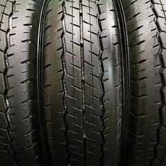 DUNLOP SP175N 195/80R15 107/105N LT 15インチ 夏タイヤ 4本 2022年製