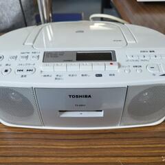 商談中　TOSHIBA　CDラジオカセットレコーダー