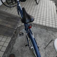 [受渡し完了しました] おしゃれにカスタマイズしました!20インチ  6段ギヤ  ブルー 整備済 