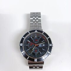 【ネット決済・配送可】ZOOM chronograph 腕時計