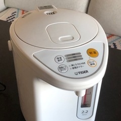 TIGER タイガー マイコン電動ポット 2.2L コンセント付き