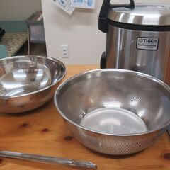 厨房用品　炊飯ジャー他　(未使用)