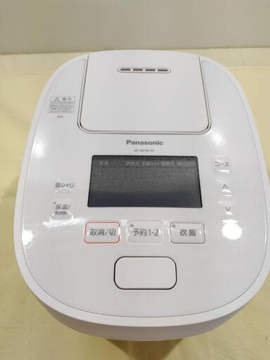 【美品】2022年製 パナソニック　SR-MPW101 炊飯器5合炊き