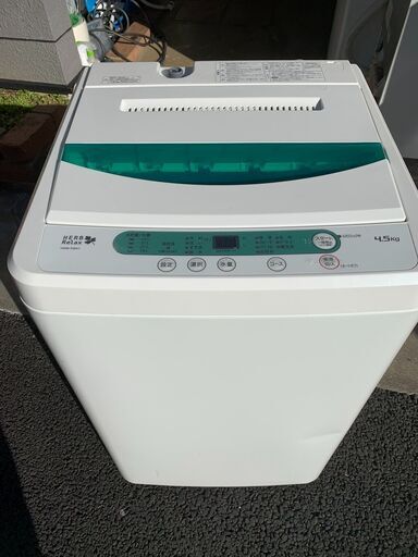 ☺最短当日配送可♡無料で配送及び設置いたします♡YAMADA 洗濯機 YWM-T45A1  4.5キロ 2019年製☺YAM001