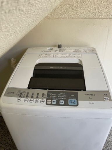 日立全自動電気洗濯機 NW-6SY