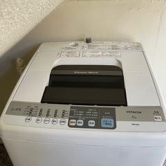 日立全自動電気洗濯機 NW-6SY 