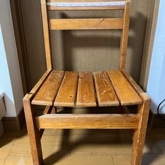 木の椅子　DIYにいかがですか？　3月11日まで！