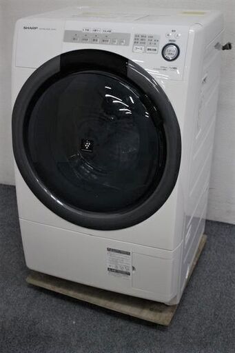 SHARP/シャープ コンパクトタイプ ドラム式洗濯乾燥機 洗濯7.0kg/乾燥3.5kg スリム ES-S7C 2018年製 中古家電 店頭引取歓迎 R6939)