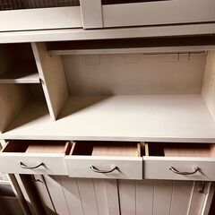 11395 2枚扉フック付き食器棚 ?2月23、25、26日堺市・