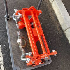 【中古】【店頭引取限定】SANKYO サンキョウトレーディング U字溝クランプ マシンバイス 内吊ワイド7 74,800円（税込） 中古】【店頭引取限定】SANKYO サンキョウトレーディング U字溝