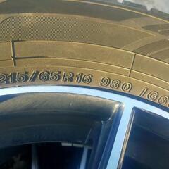 タイヤ、ホイール、ナット付き