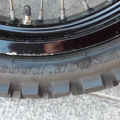 dトラッカー前後ホイール、オフタイヤ