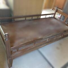 木製　二段ベッド　
