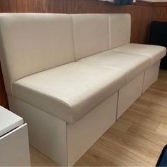 お決まりました！値下げ！業務用ソファ 3人掛け×4コ　1人掛け×3コ　合計7点セット　飲食店、クリニック等