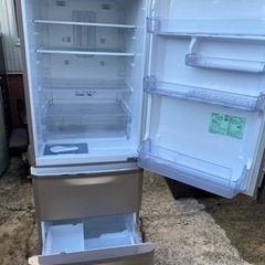 三菱 370L冷蔵庫 2018年製 自動製氷付き