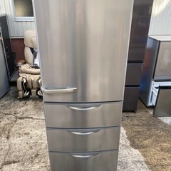 AQUA 4ドア冷蔵庫 AQR-S36E(S) 2016年製 355L 自動製氷機能付○