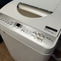 シャープ（SHARP) ES-TX5B-N 全自動洗濯機 5.5...