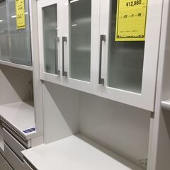 ジモティ来店特価!!!　食器棚　ニトリ　ホワイト　　J-0250