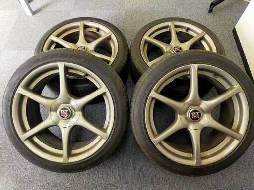 BNR34 GTR R34 純正ホイール 18インチ