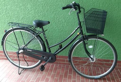 ブリヂストン　27インチ　3段変速　自動点灯LED付　軽快車