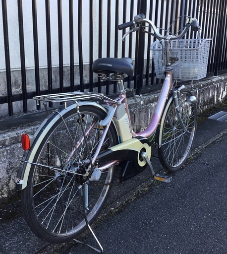 整備・良品＞ブリヂストン アシスタ・24インチ・電動アシスト自転車・1