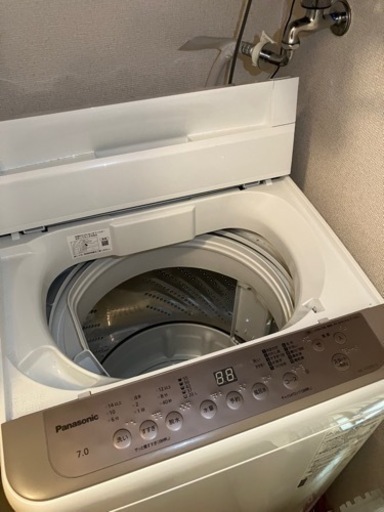 【受け渡先決定】パナソニック洗濯機