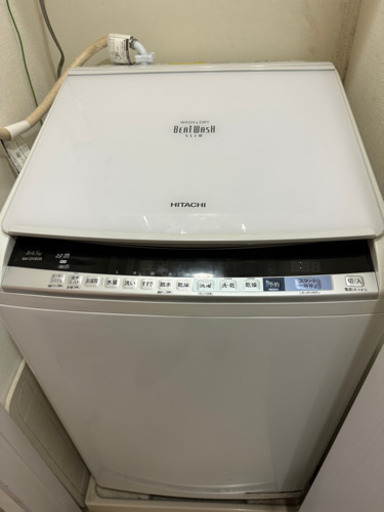 【2月末まで】HITACHI洗濯乾燥機【1万円で譲ります】