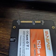 sun east 128GB ssd 初期化済み中古