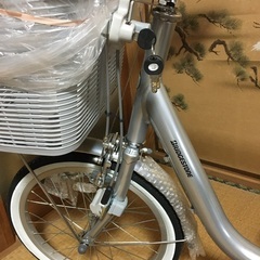 新品未使用】ブリヂストン三輪自転車 ブリリアントシルバー
