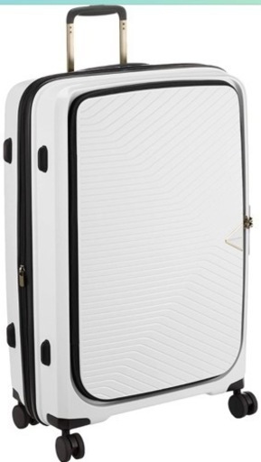 スーツケース　白　ホワイト　Lサイズ　MR501