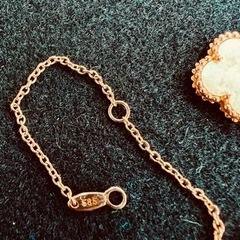 マジックアルファンブラがお好きな方 14k ピンクゴールド マザーオブパール