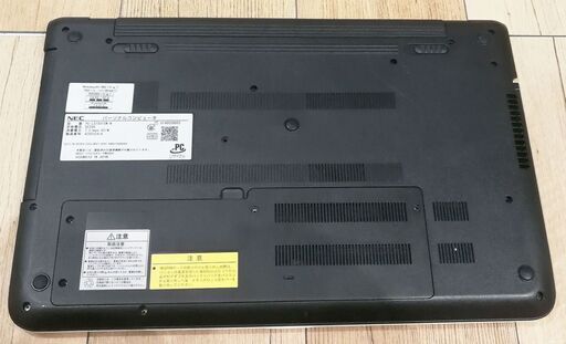 NEC LaVie LS150TSW-N 美品 エクセル・ワードOK Windows11pro Intel cerelon 2957U 8GBメモリ SSD256GB WiFi/Bluetooth 快適仕様